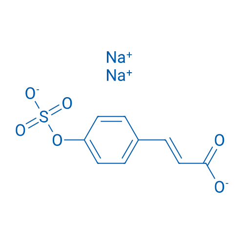 Sodium (E)-3-(4-(sulfonatooxy)phenyl)acrylate 1g