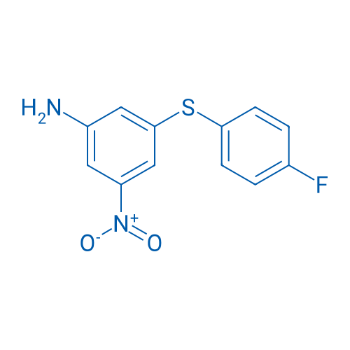 3-((4-Fluorophenyl)thio)-5-nitroaniline 1g