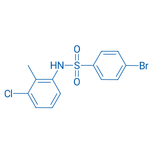 4-Bromo-N-(3-chloro-2-methylphenyl)benzenesulfonamide 250mg