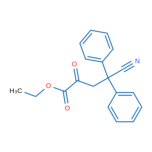 Ethyl 4-cyano-2-oxo-4,4-diphenylbutanoate 1g