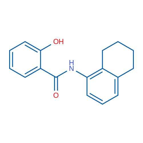 2-Hydroxy-N-(5,6,7,8-tetrahydronaphthalen-1-yl)benzamide 1g