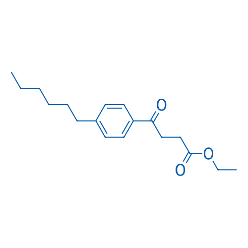 Ethyl 4-(4-hexylphenyl)-4-oxobutyrate 1g