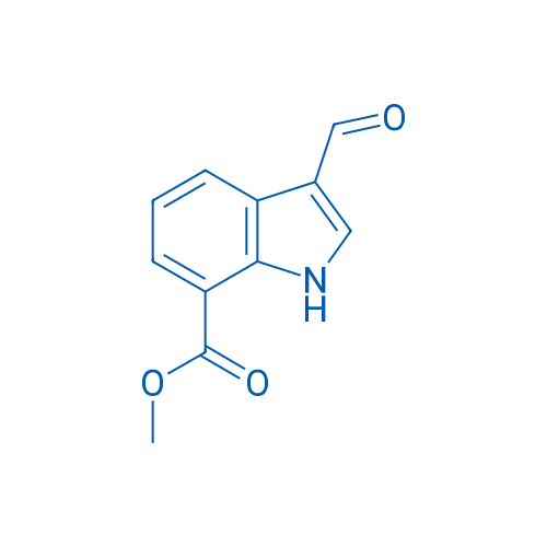 Methyl 3-formyl-1H-indole-7-carboxylate 1g