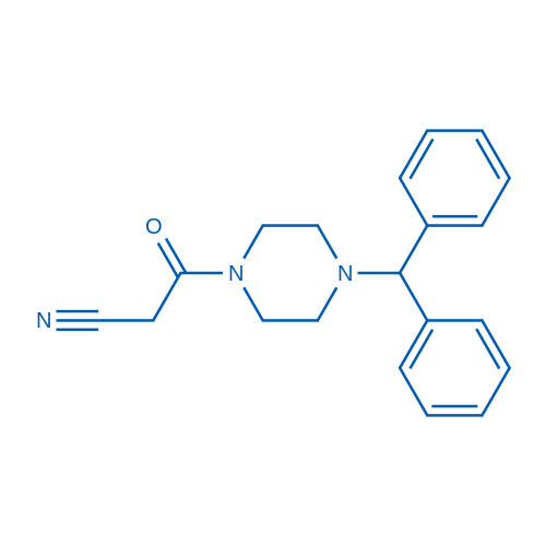 3-(4-Benzhydrylpiperazin-1-yl)-3-oxopropanenitrile 10g