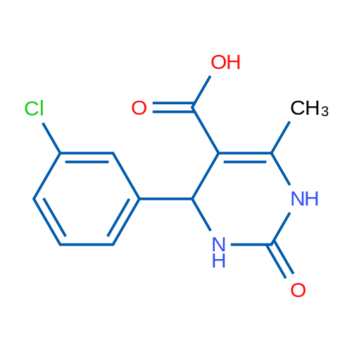 4-(3-Chlorophenyl)-6-methyl-2-oxo-1,2,3,4-tetrahydropyrimidine-5-carboxylic acid 1g