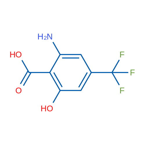 2-Amino-6-hydroxy-4-(trifluoromethyl)benzoic acid 1g