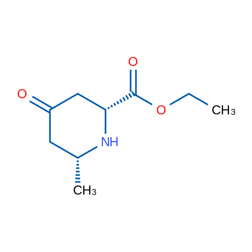 rel-(2R,6R)-Ethyl 6-methyl-4-oxopiperidine-2-carboxylate 100mg
