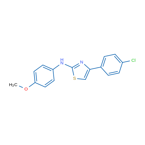 4-(4-Chlorophenyl)-N-(4-methoxyphenyl)thiazol-2-amine 1g