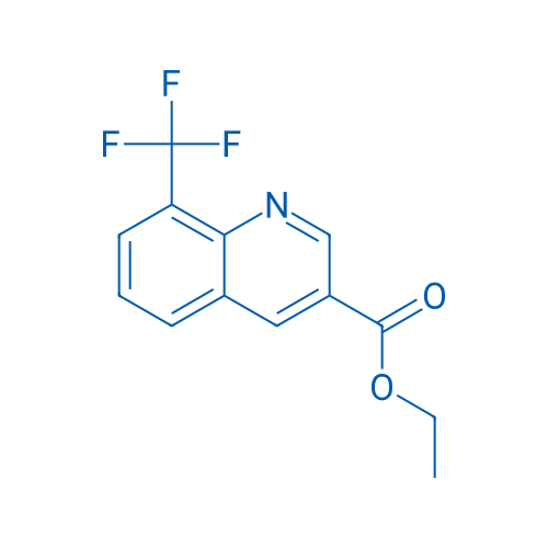 Ethyl 8-(trifluoromethyl)quinoline-3-carboxylate 1g
