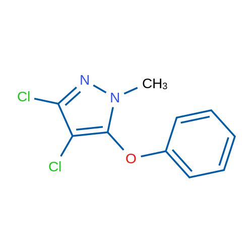 3,4-Dichloro-1-methyl-5-phenoxy-1H-pyrazole 1g