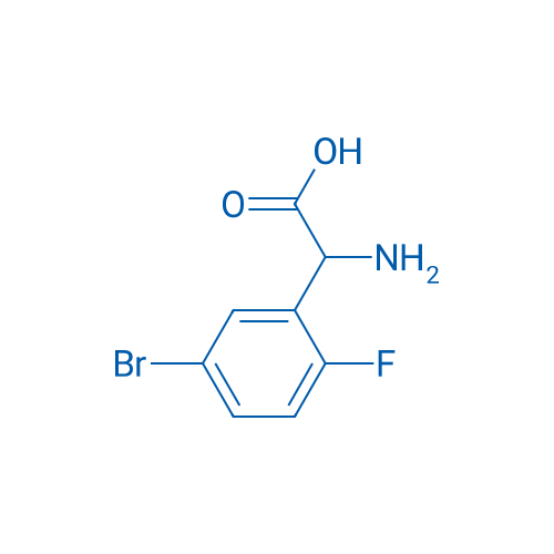 2-Amino-2-(5-bromo-2-fluorophenyl)acetic acid 250mg
