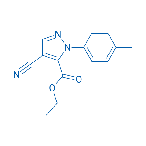 Ethyl 4-cyano-1-(4-methylphenyl)-1H-pyrazole-5-carboxylate 1g