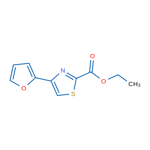 Ethyl 4-(furan-2-yl)thiazole-2-carboxylate 1g