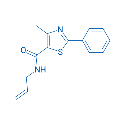 4-Methyl-2-phenyl-N-(prop-2-en-1-yl)-1,3-thiazole-5-carboxamide 1g