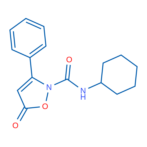 N-Cyclohexyl-5-oxo-3-phenyl-2,5-dihydro-1,2-oxazole-2-carboxamide 1g