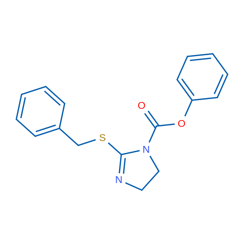 Phenyl 2-(benzylsulfanyl)-4,5-dihydro-1H-imidazole-1-carboxylate 1g