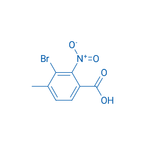 3-Bromo-4-methyl-2-nitrobenzoic acid 250mg