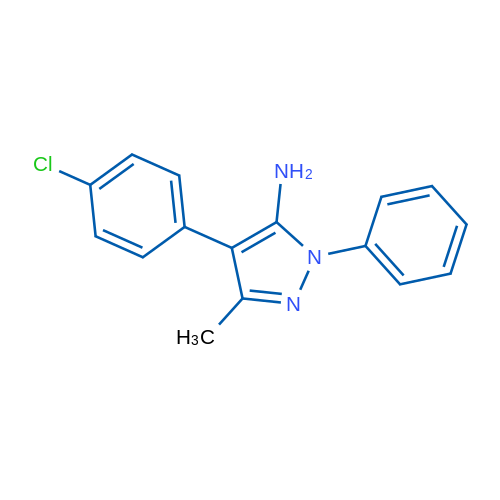 4-(4-Chlorophenyl)-3-methyl-1-phenyl-1H-pyrazol-5-amine 1g