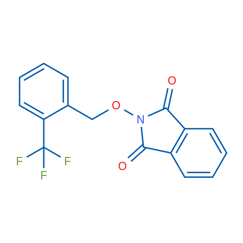 2-((2-(Trifluoromethyl)benzyl)oxy)isoindoline-1,3-dione 1g