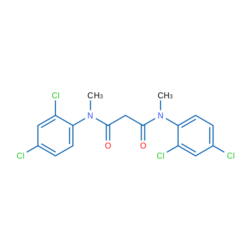 N,N'-Bis(2,4-dichlorophenyl)-N,N'-dimethylpropanediamide 1g