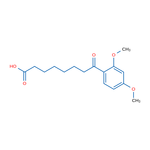 8-(2,4-Dimethoxyphenyl)-8-oxooctanoic acid 1g