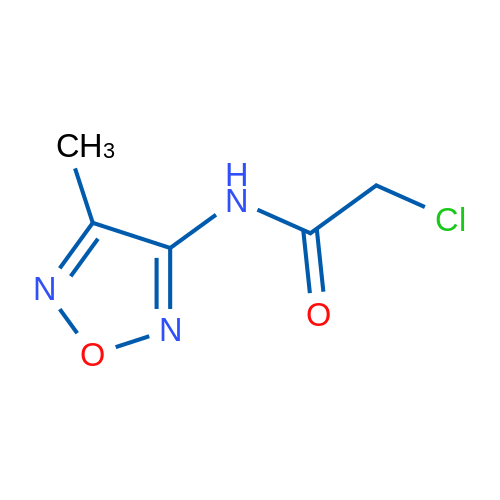 2-Chloro-N-(4-methyl-1,2,5-oxadiazol-3-yl)acetamide 1g