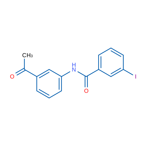 N-(3-Acetylphenyl)-3-iodobenzamide 1g