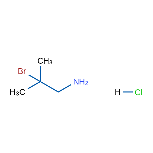 2-Bromo-2-methylpropan-1-amine hydrochloride 1g