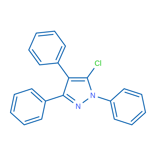 5-Chloro-1,3,4-triphenyl-1H-pyrazole 1g