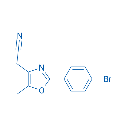 2-(2-(4-Bromophenyl)-5-methyloxazol-4-yl)acetonitrile 1g
