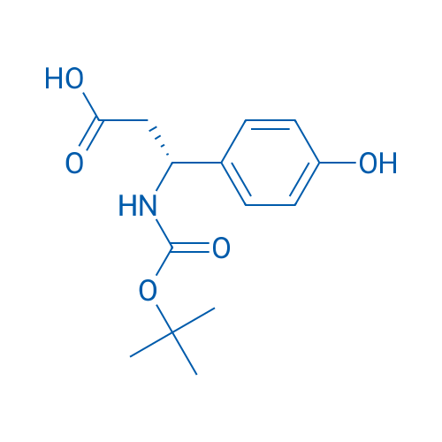 (R)-3-((tert-Butoxycarbonyl)amino)-3-(4-hydroxyphenyl)propanoic acid 100mg