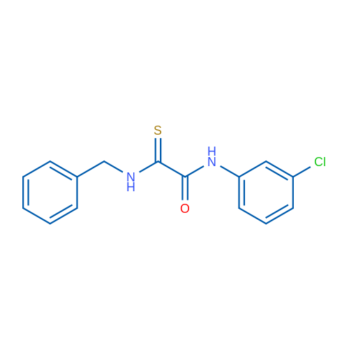 1-(Benzylcarbamothioyl)-N-(3-chlorophenyl)formamide 1g
