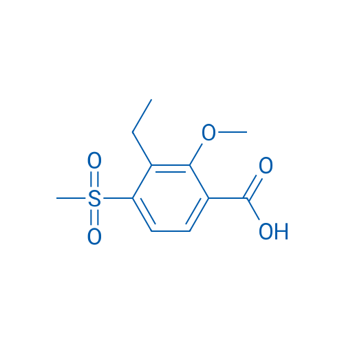 3-Ethyl-4-methanesulfonyl-2-methoxybenzoic acid 1g