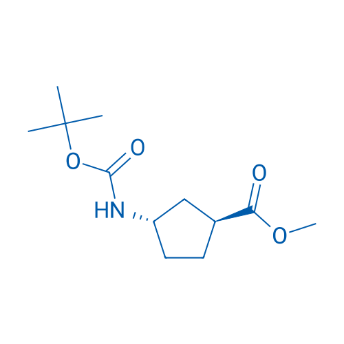 (1S,3S)-Methyl 3-((tert-butoxycarbonyl)amino)cyclopentanecarboxylate 100mg