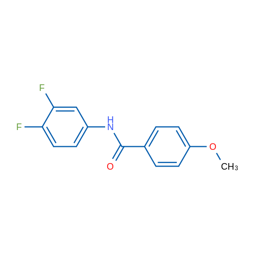 N-(3,4-Difluorophenyl)-4-methoxybenzamide 1g