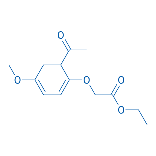 Ethyl 2-(2-acetyl-4-methoxyphenoxy)acetate 1g