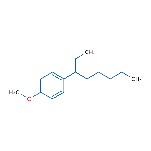 1-Methoxy-4-(octan-3-yl)benzene 250mg