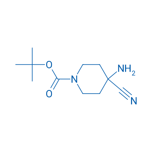 tert-Butyl 4-amino-4-cyanopiperidine-1-carboxylate 100mg