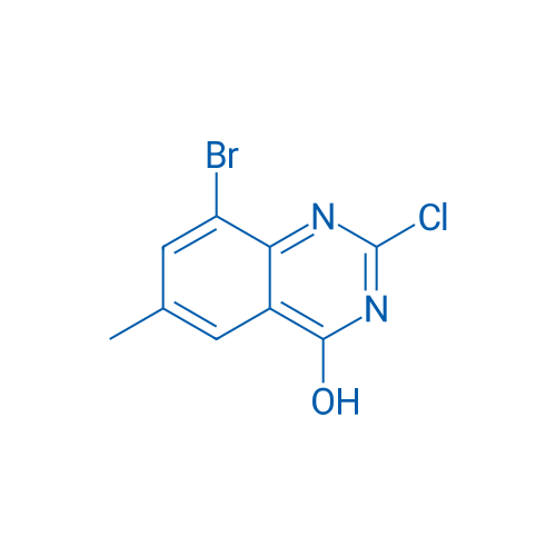 8-Bromo-2-chloro-6-methylquinazolin-4-ol 1g