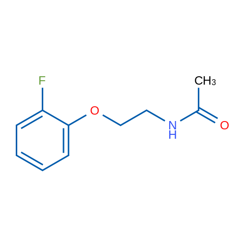N-(2-(2-Fluorophenoxy)ethyl)acetamide 5g