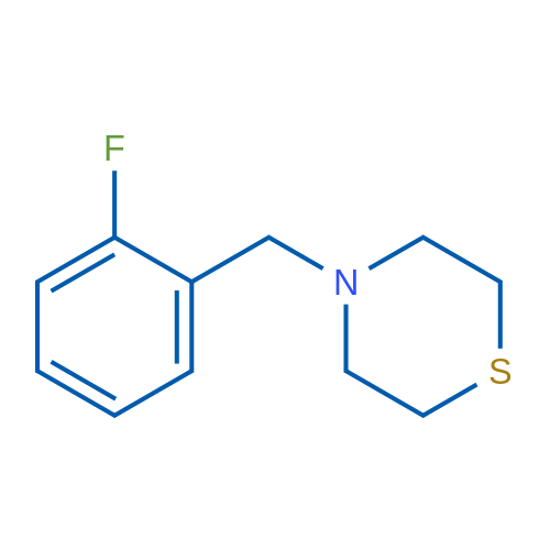 4-(2-Fluorobenzyl)thiomorpholine 1g