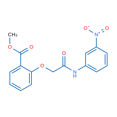Methyl 2-(2-((3-nitrophenyl)amino)-2-oxoethoxy)benzoate 1g