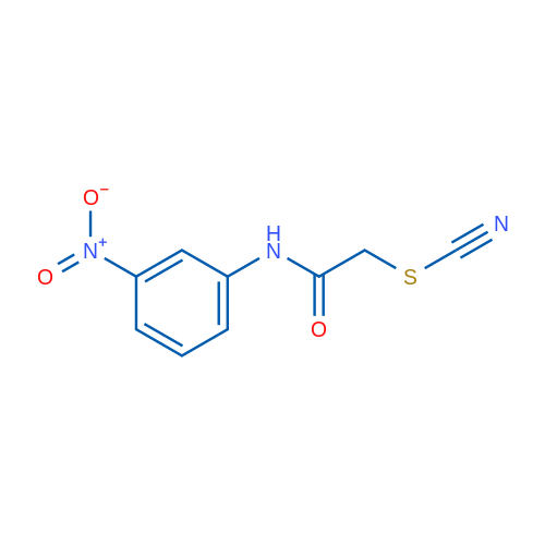 N-(3-Nitrophenyl)-2-thiocyanatoacetamide 1g