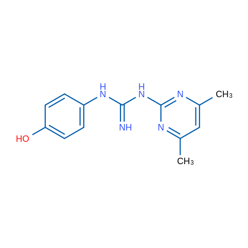 1-(4,6-Dimethylpyrimidin-2-yl)-3-(4-hydroxyphenyl)guanidine 1g