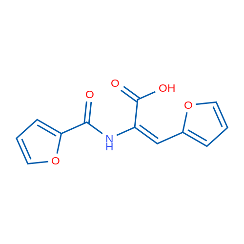 2-(Furan-2-carboxamido)-3-(furan-2-yl)acrylic acid 1g