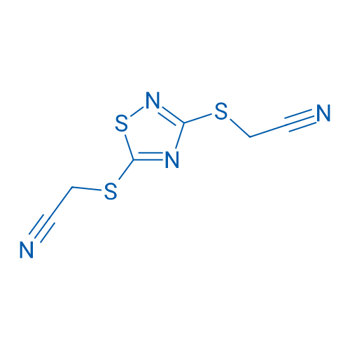 2,2'-((1,2,4-Thiadiazole-3,5-diyl)bis(sulfanediyl))diacetonitrile 1g