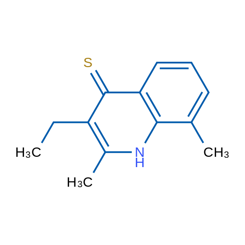3-Ethyl-2,8-dimethylquinoline-4(1H)-thione 1g