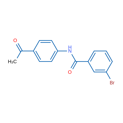 N-(4-Acetylphenyl)-3-bromobenzamide 1g