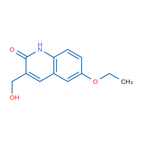 6-Ethoxy-3-(hydroxymethyl)quinolin-2(1H)-one 1g