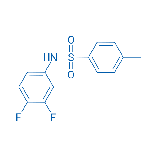 N-(3,4-Difluorophenyl)-4-methylbenzenesulfonamide 250mg